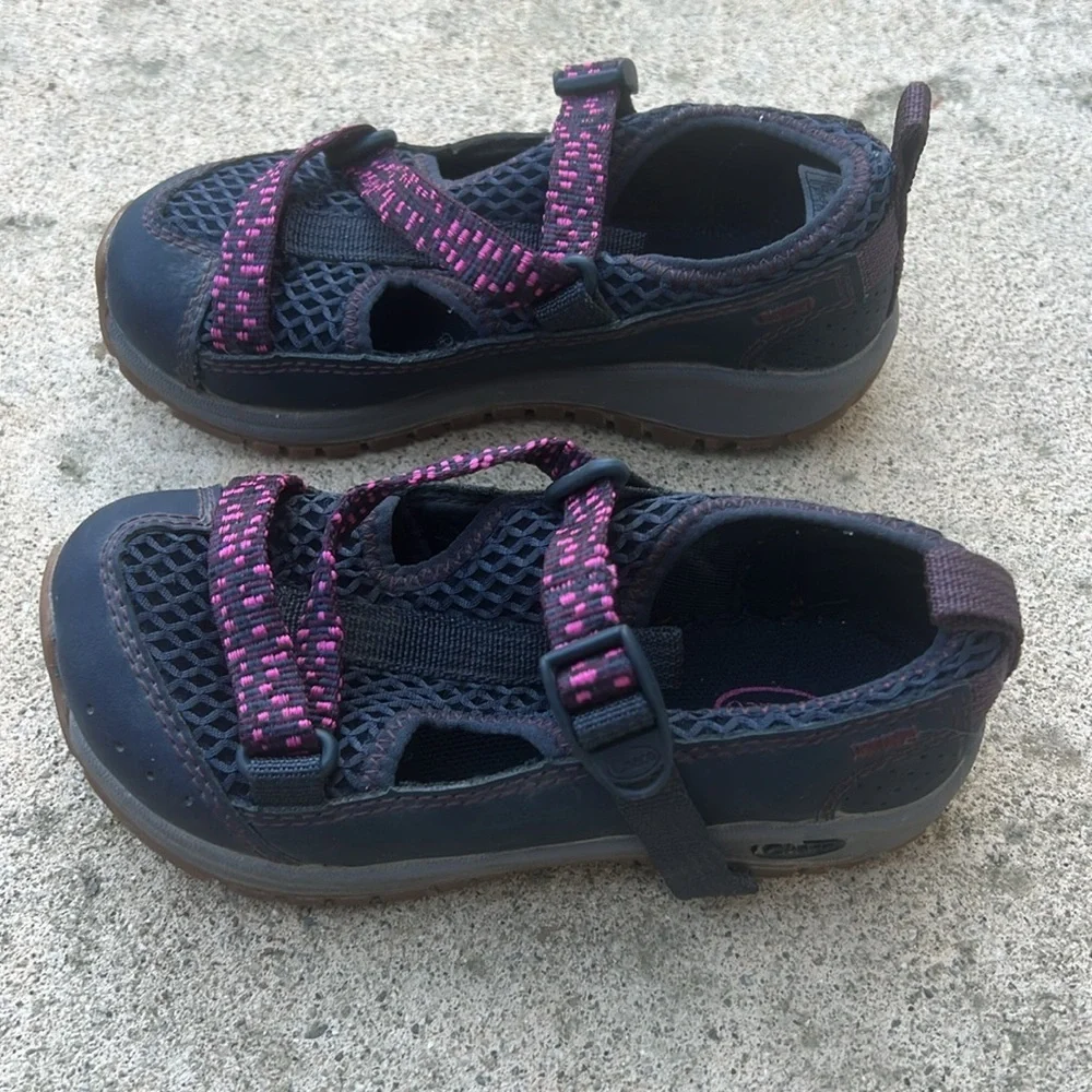 Chaco Odessey Kids Blue Strap Water Shoe Sandal Toddler Size 11